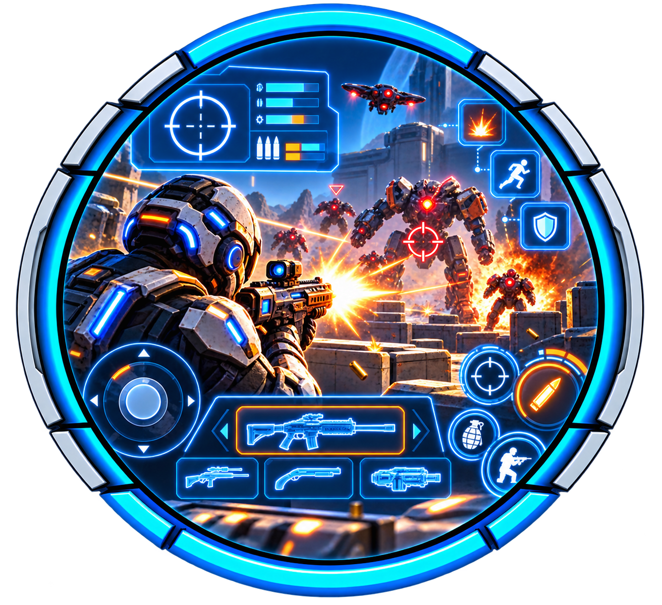 Advanced Shooting & Combat System