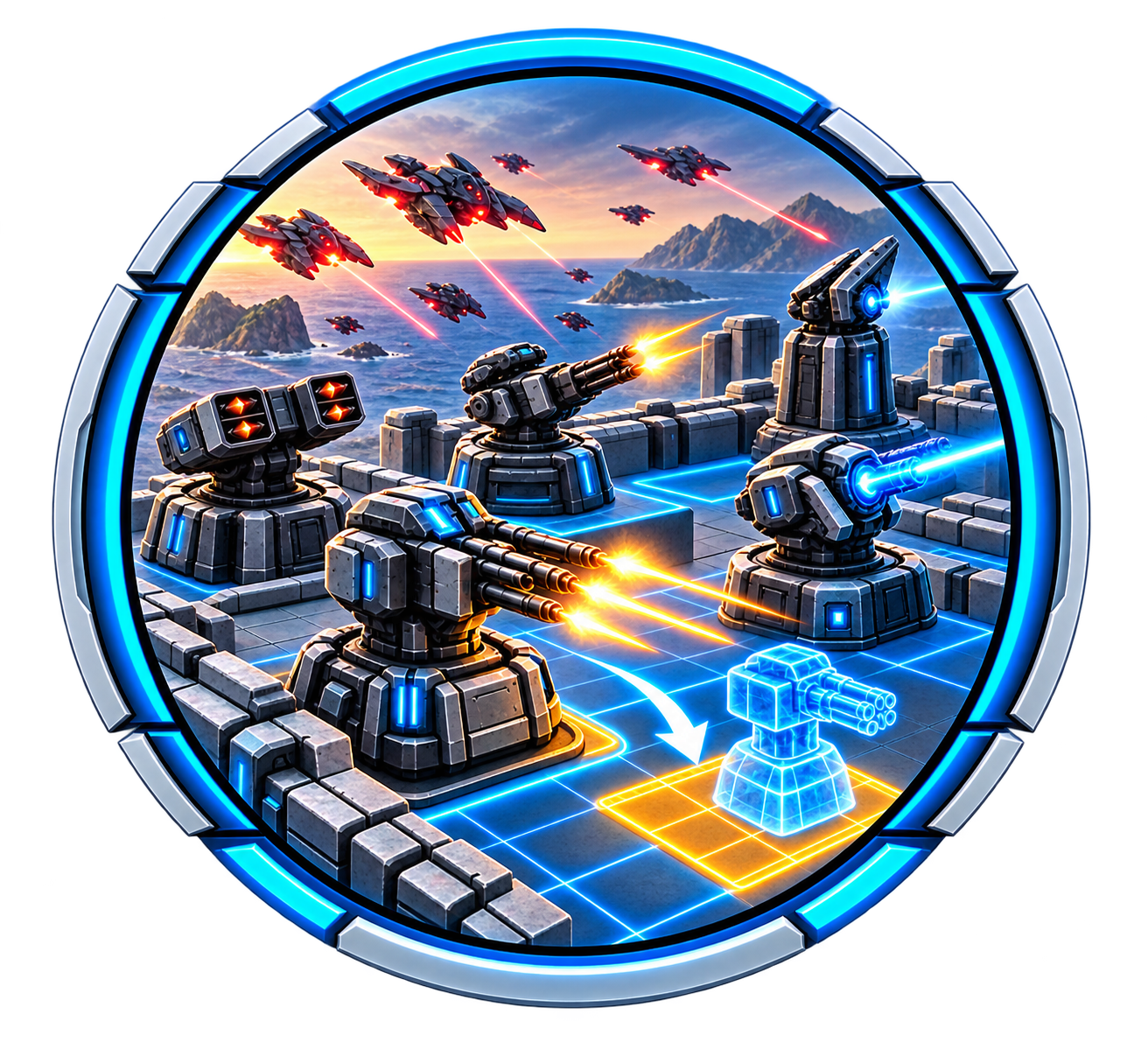 Tower Defense & Grid Placement System